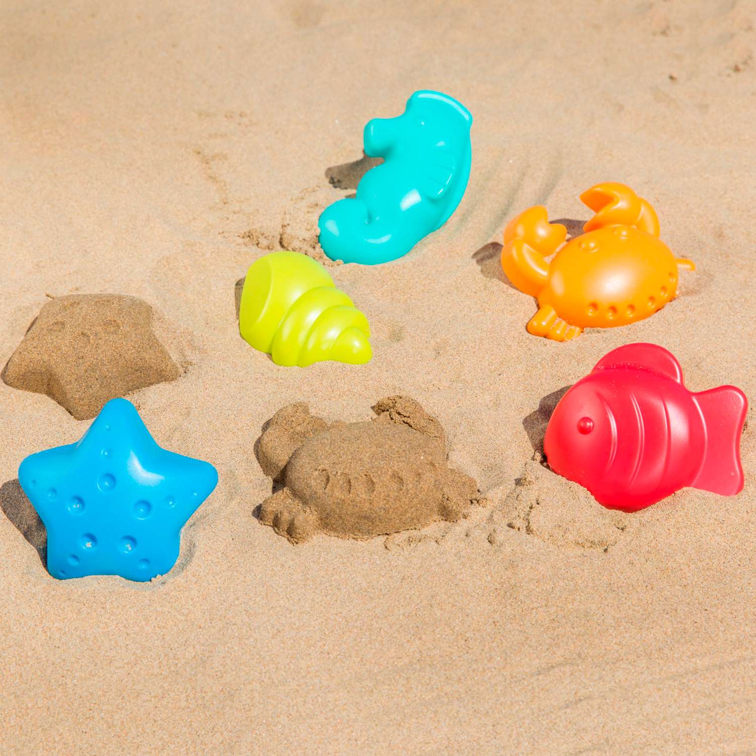 Игрушка для игры в песочнице Hape Морские создания - фото 2
