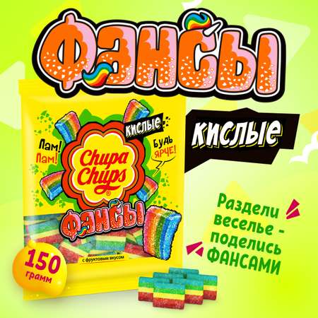 Мармелад Чупа Чупс Фансы со вкусом фруктов 150г