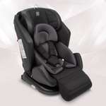 Автокресло детское Amarobaby Favorite Isofix с усиленной боковой поддержкой гр 0+/1/2/3 черный/графит