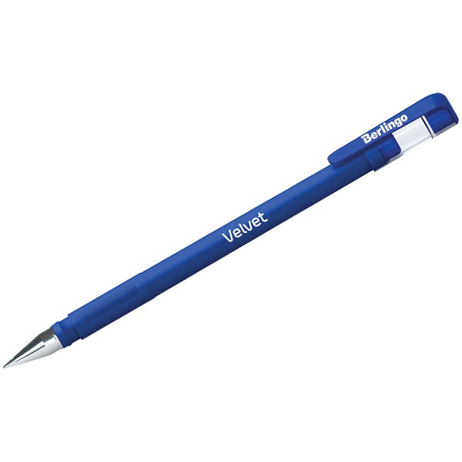 Ручка гелевая BERLINGO Velvet 0.5мм Синяя CGp_50126 - фото 1