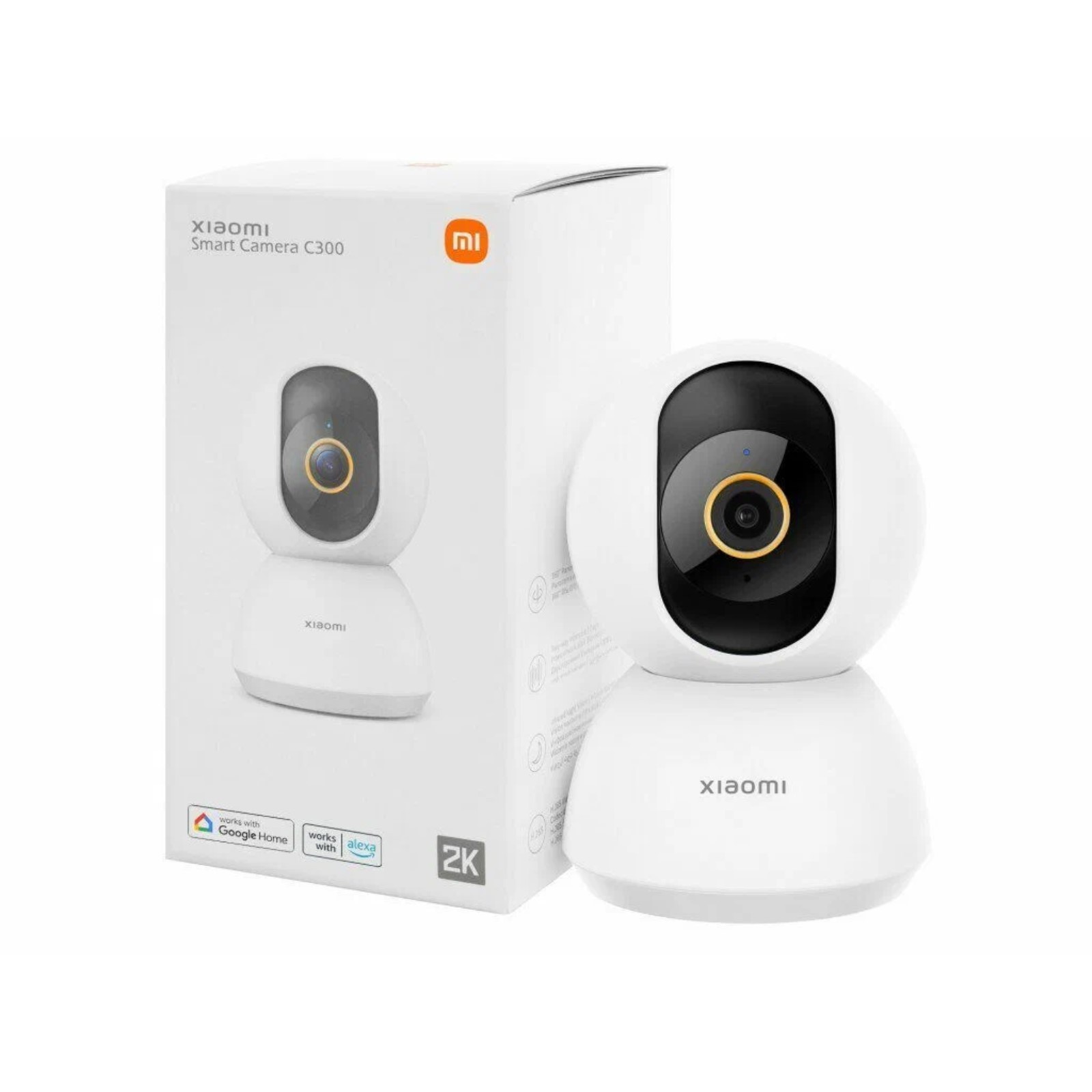 Видеокамера XIAOMI Smart Camera C300 BHR6540GL IP 3 Мп 2K f=1.4 360° microSD облако - фото 3