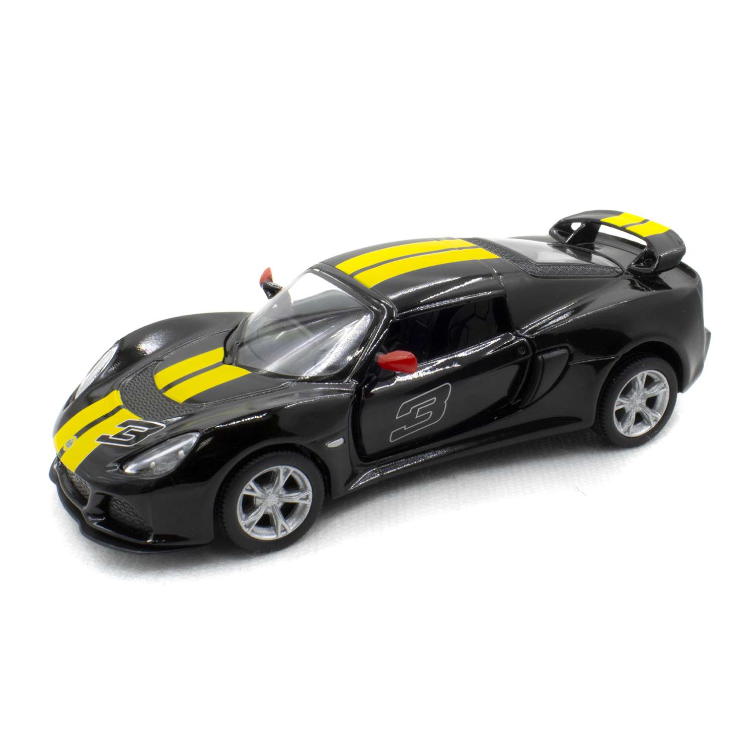 Модель автомобиля KINSMART Спортивная машина черная АМ019/2 - фото 1