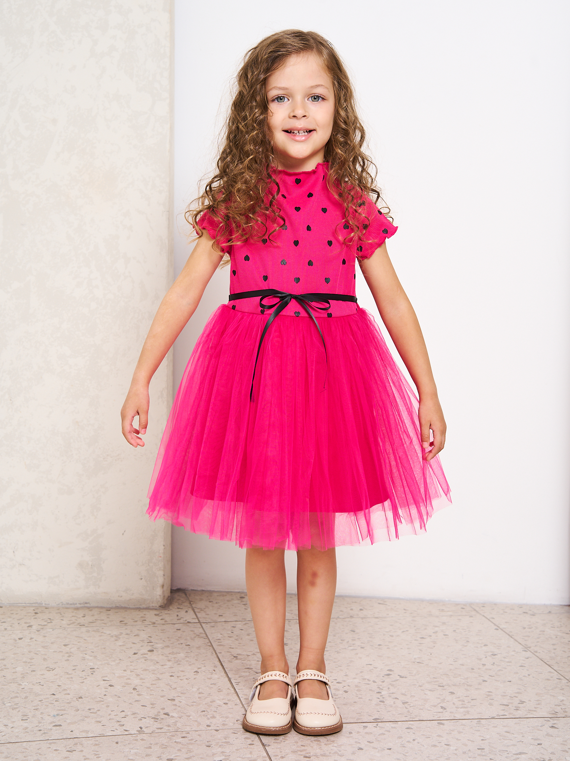 Платье Mil Art kids 1902201521DRESS-ROSE - фото 2