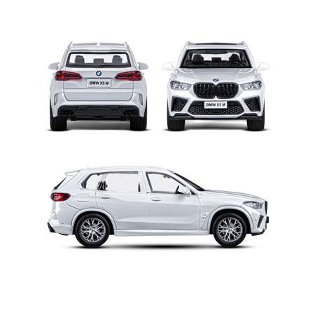 Внедорожник АВТОпанорама BMW X5M 1:43 белый