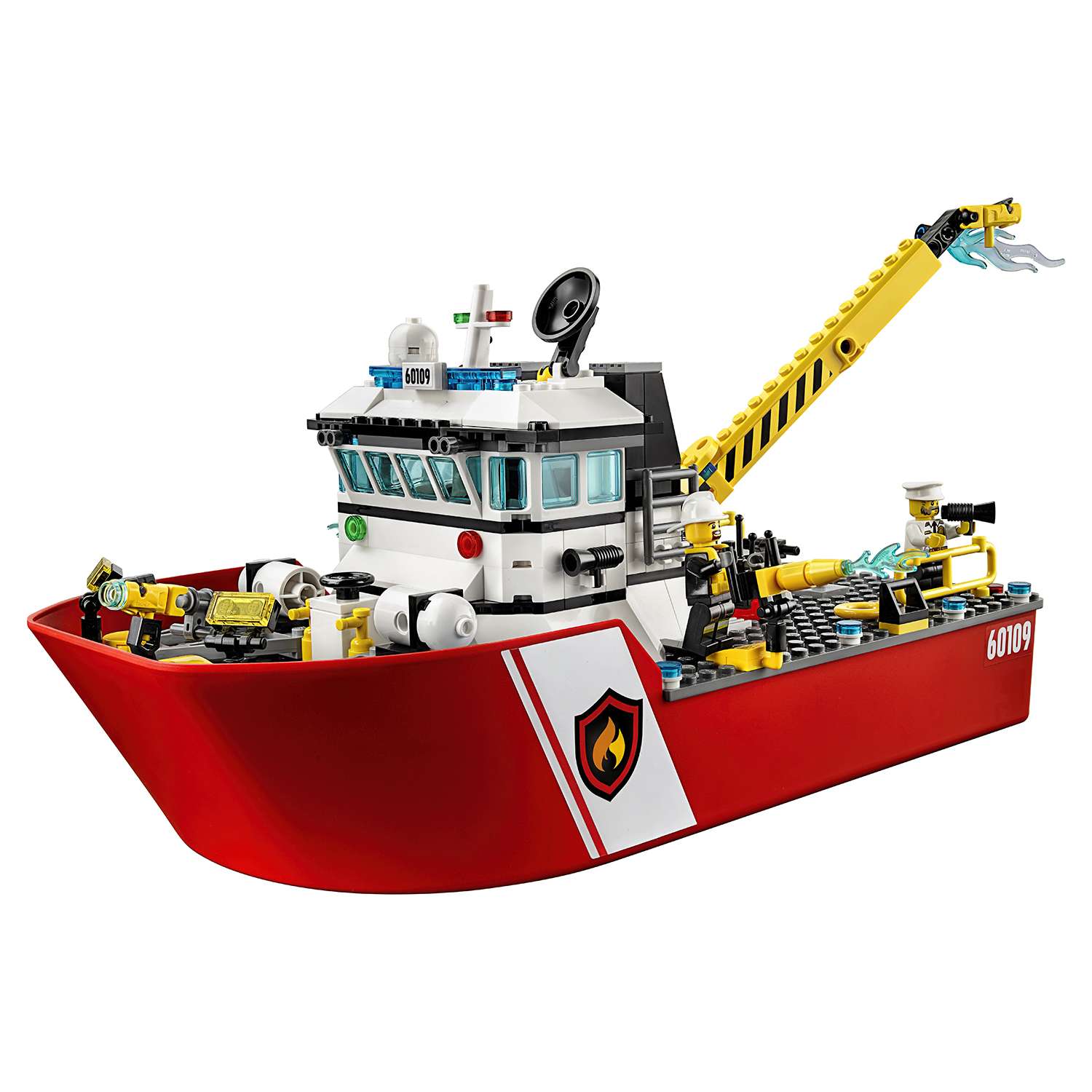 Конструктор LEGO City Fire Пожарный катер (60109) - фото 14