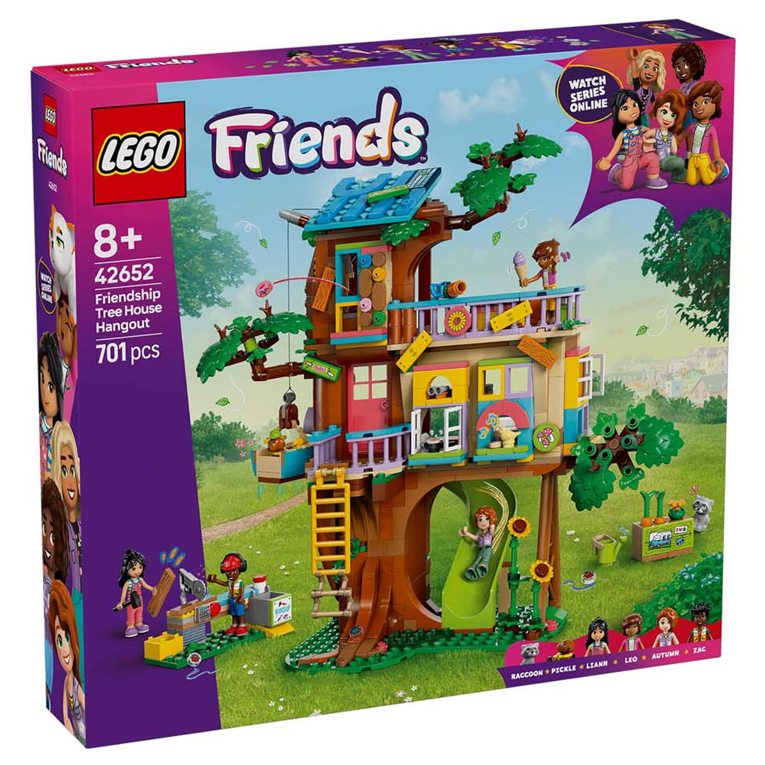 Конструктор детский LEGO Friends Вечеринка друзей в домике на дереве - фото 14