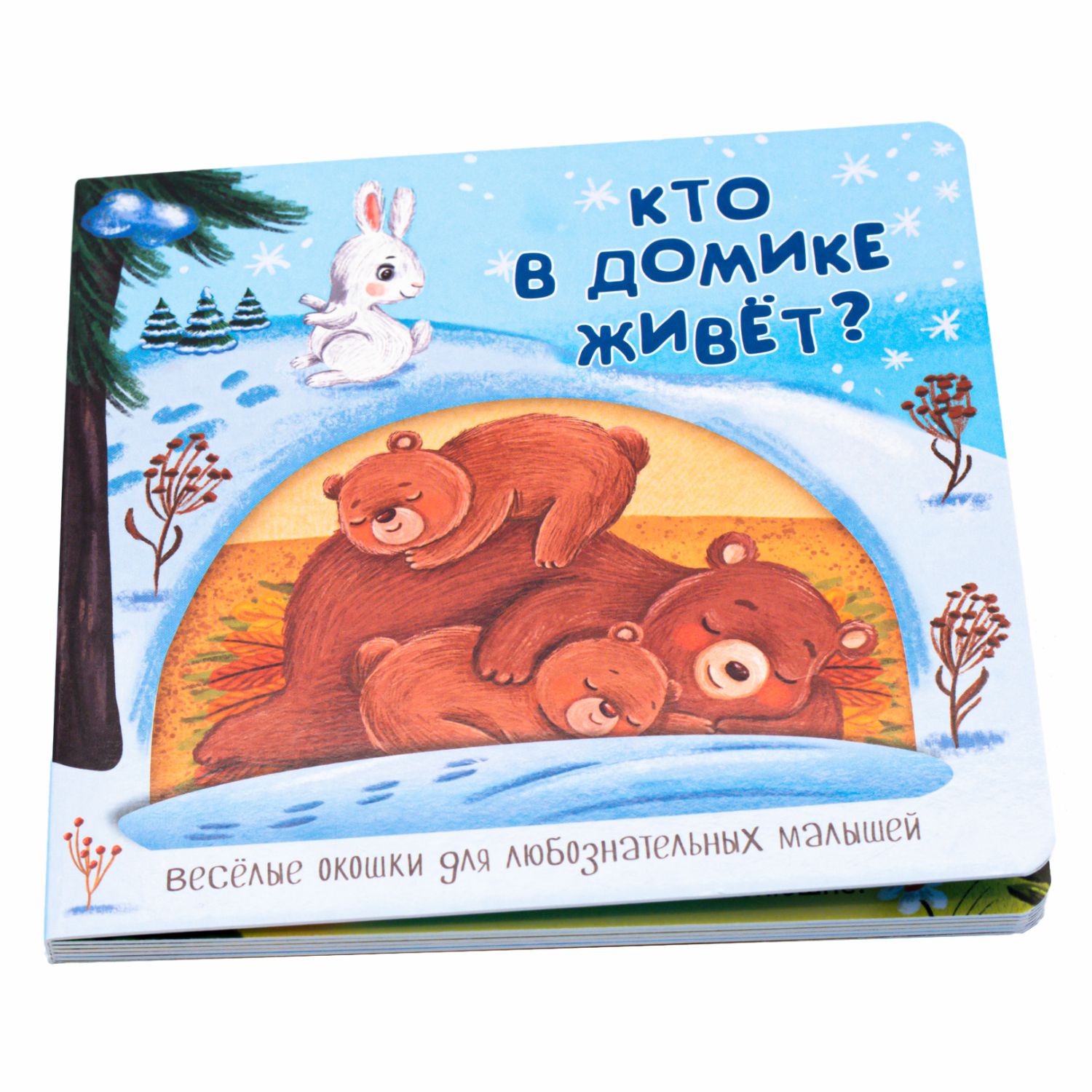 Книжка BimBiMon с окошками КТО В ДОМИКЕ ЖИВЕТ?