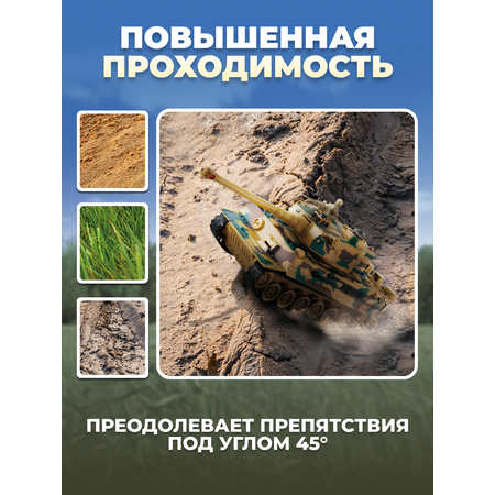 Танк РУ CROSSBOT TIGER 1:24