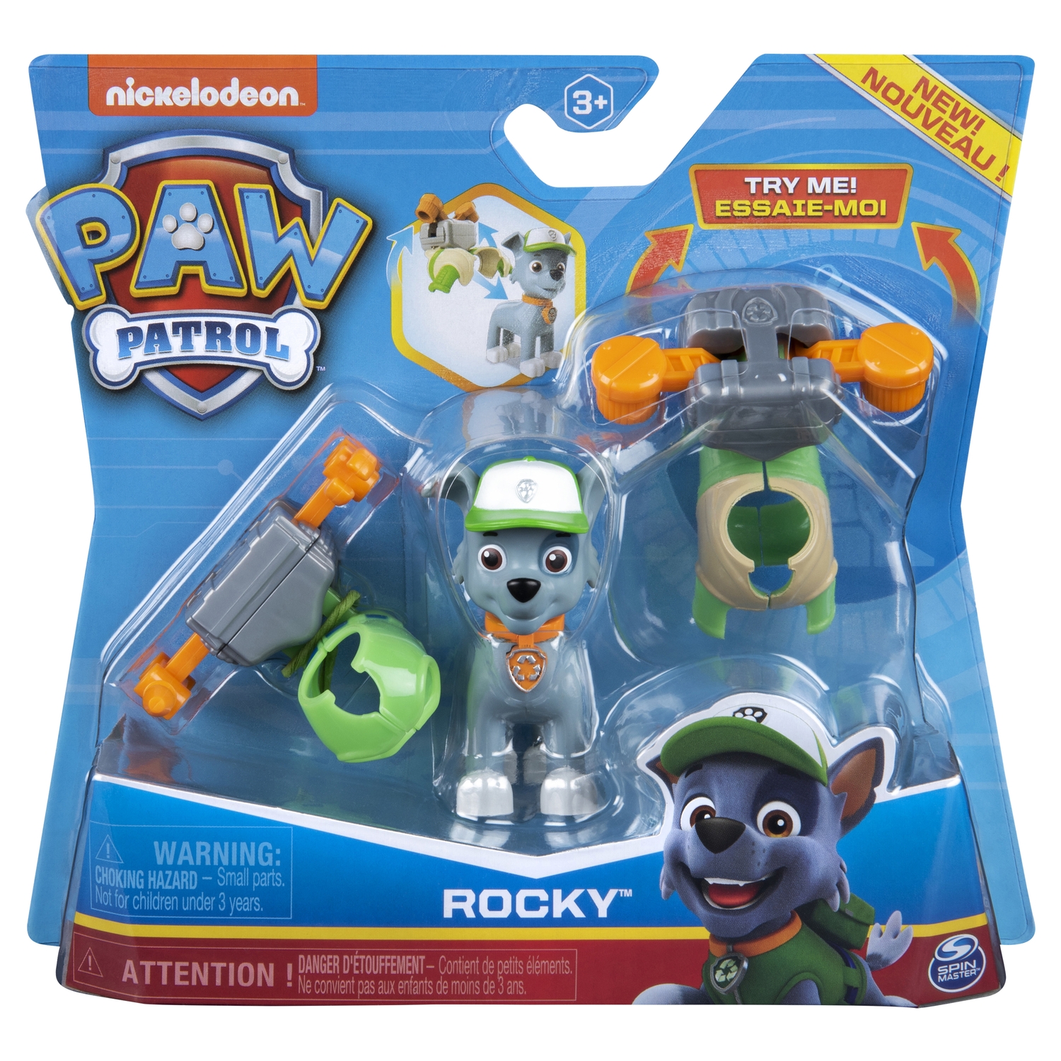 Фигурка Paw Patrol Рокки классическая 6055249/20121503 - фото 2