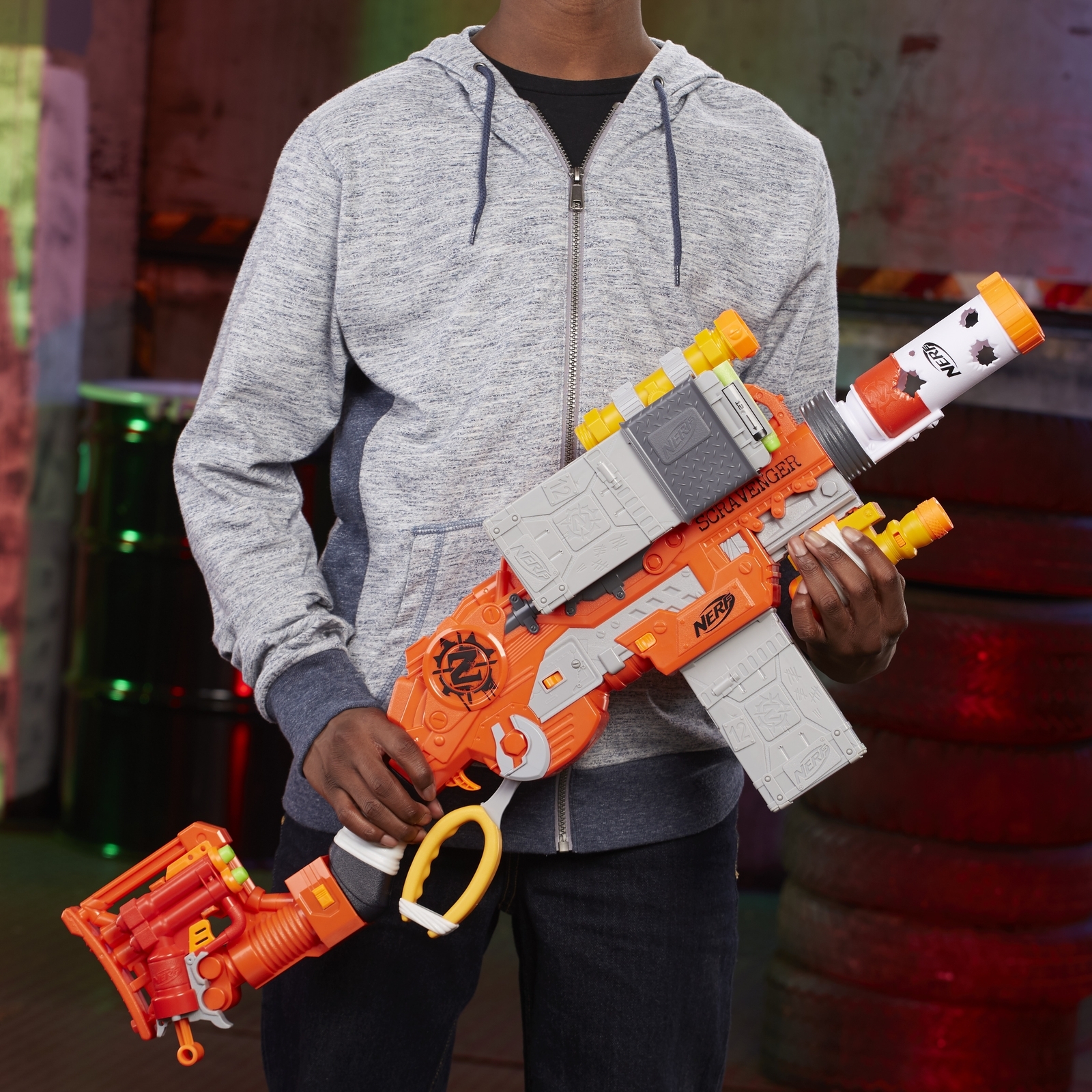 Бластер Nerf Zombie Strike Выживший - фото 9