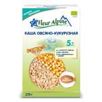 Каша безмолочная Fleur Alpine овсяно-кукурузная 175г с 5месяцев