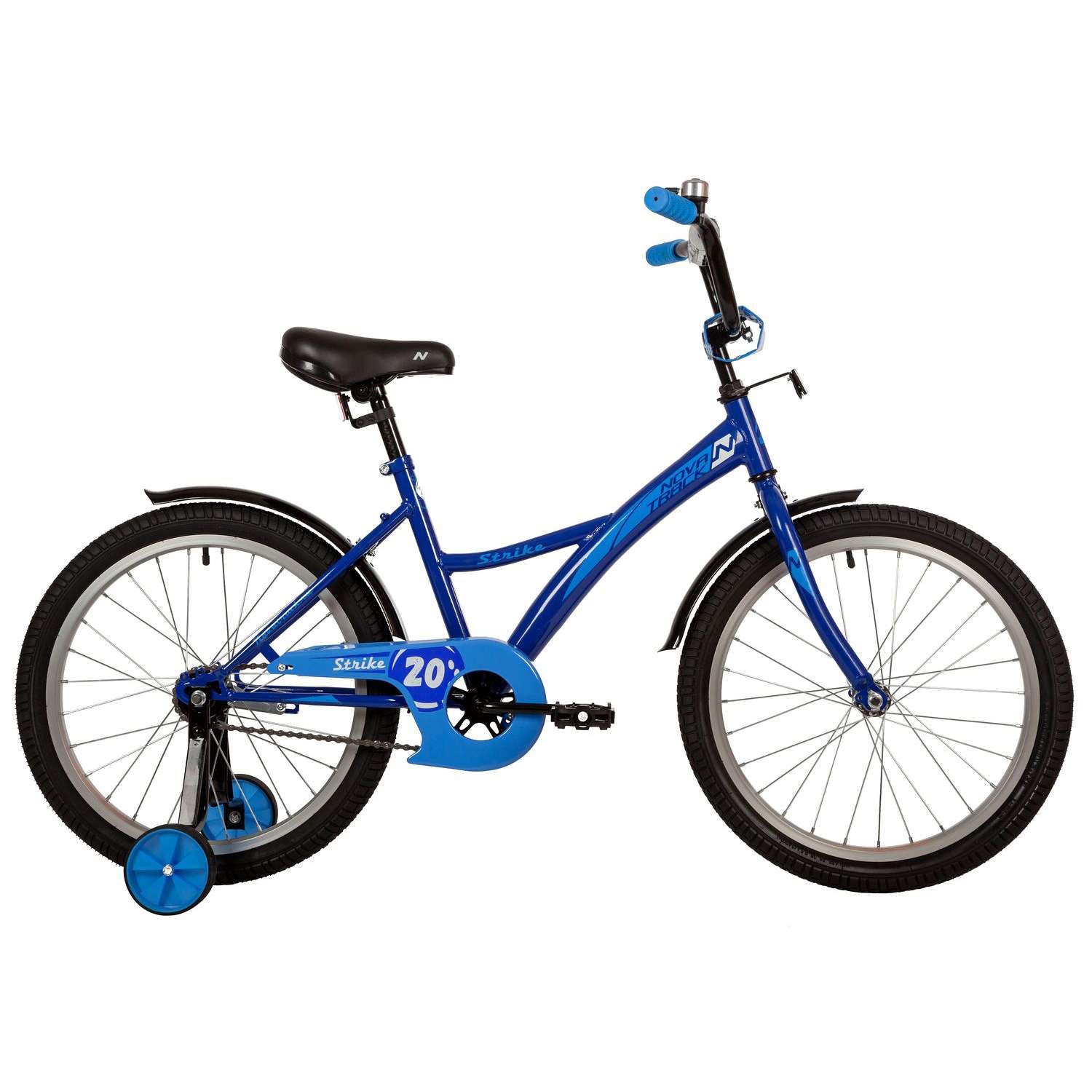 Велосипед 20 синий. NOVATRACK STRIKE - фото 1