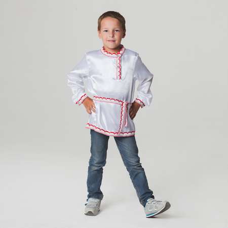 Русская рубаха Страна карнавалия для мальчика размер 64 рост 122-128 см