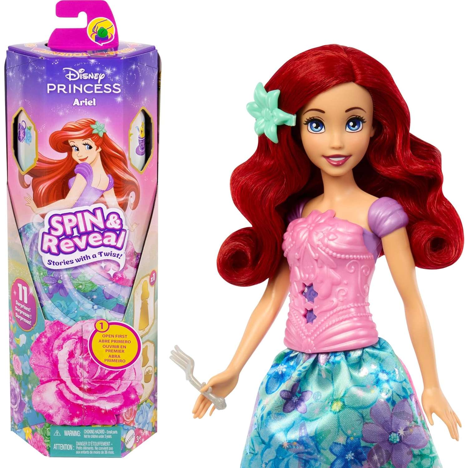 Кукла модельная Disney Princess Ариэль HTV88 - фото 2