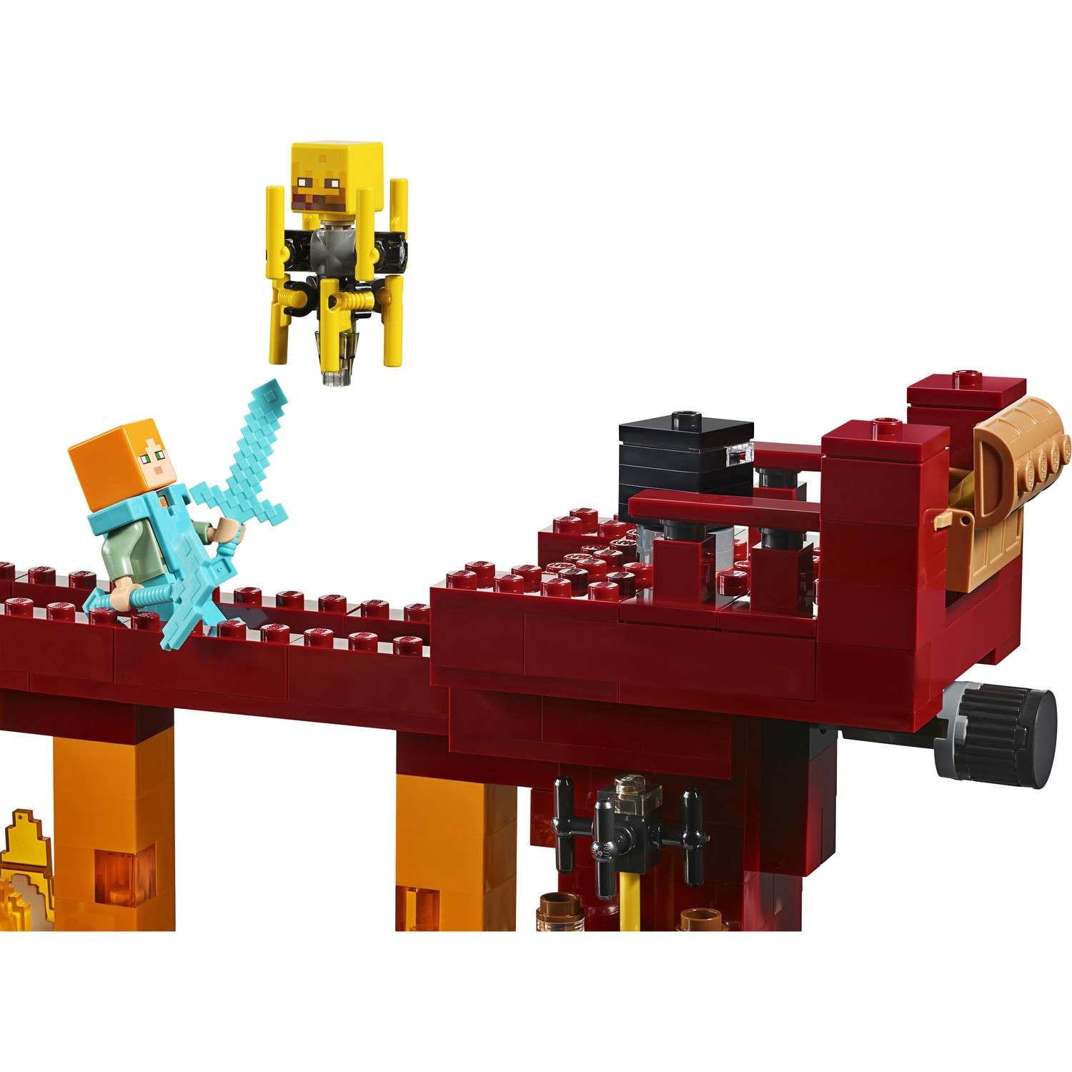 Конструктор LEGO Minecraft Мост ифрита 21154 - фото 11