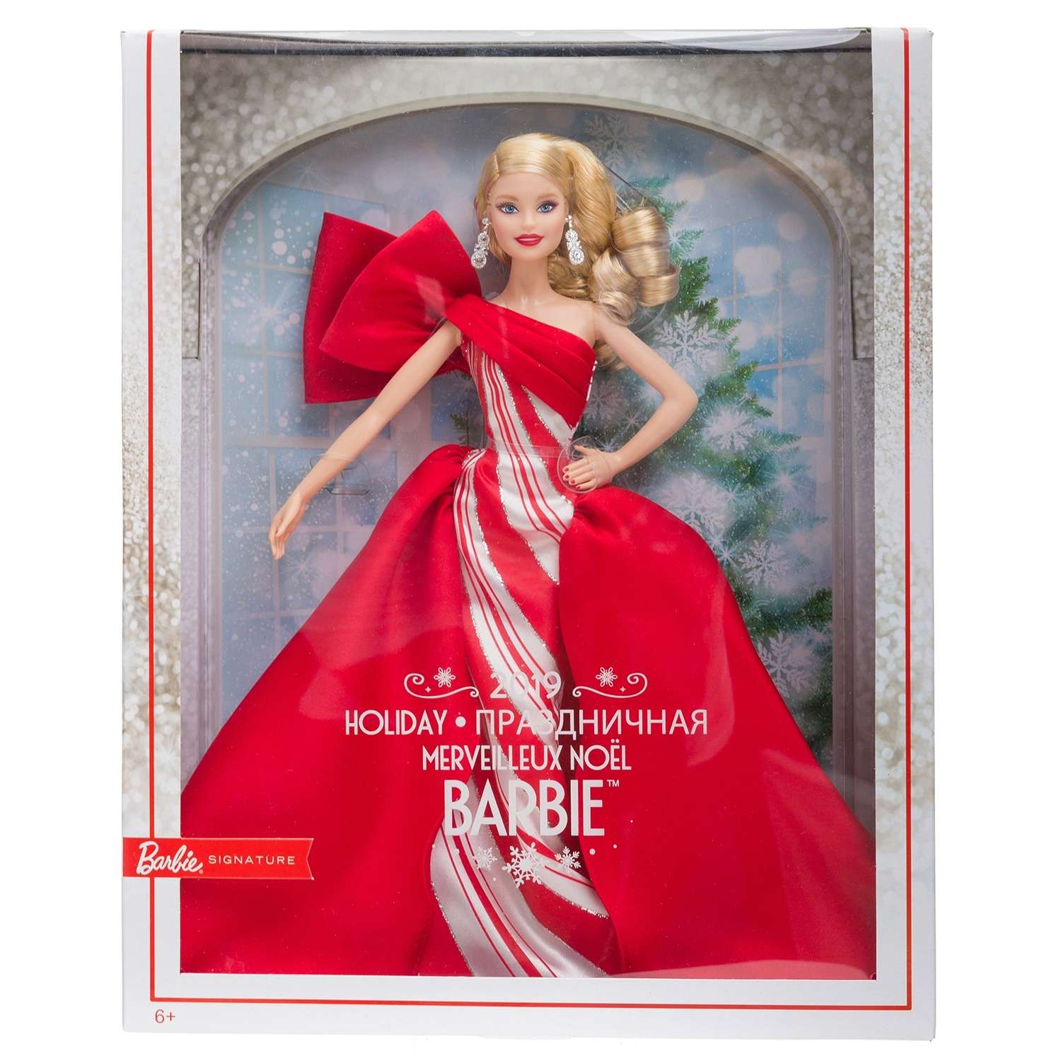 Кукла Barbie 2019 Праздничная Блондинка FXF01 FXF01 - фото 2