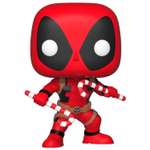 Фигурка Funko POP! Bobble Marvel Holiday Deadpool Дэдпул с конфетой