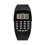 Часы Sima-Land наручные электронные детские с калькулятором ремешок силикон l-21 см черные