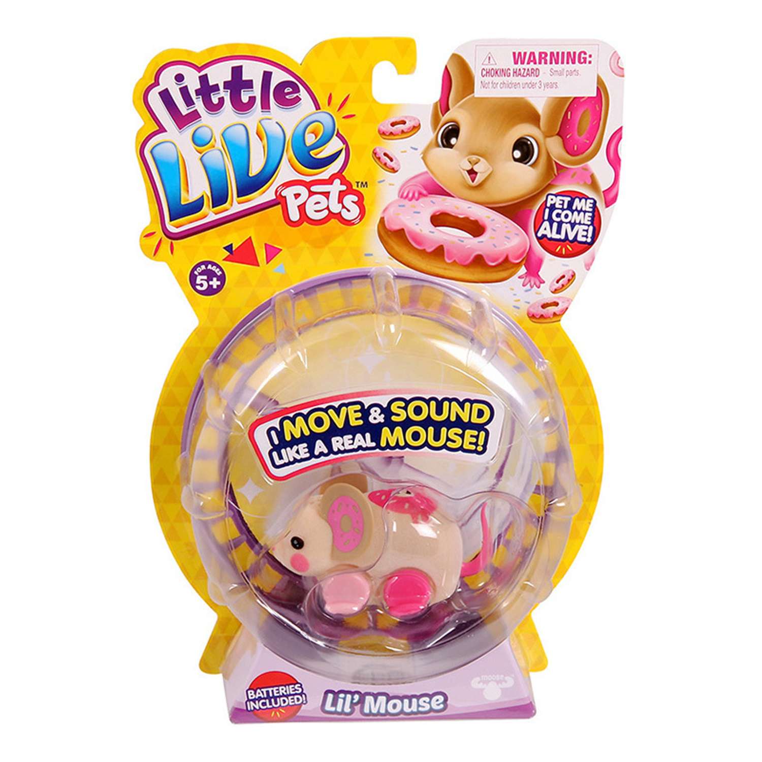 Мышка Little Live Pets в ассортименте - фото 20