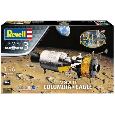 Сборная модель Revell Аполлон-11: Модули Колумбия и Орел