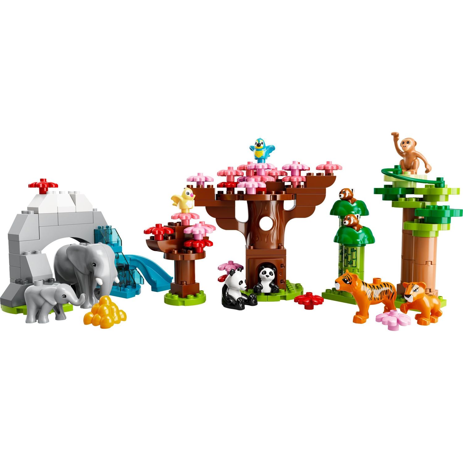 (0+) Конструктор LEGO Duplo 10974 Дикие животные Азии