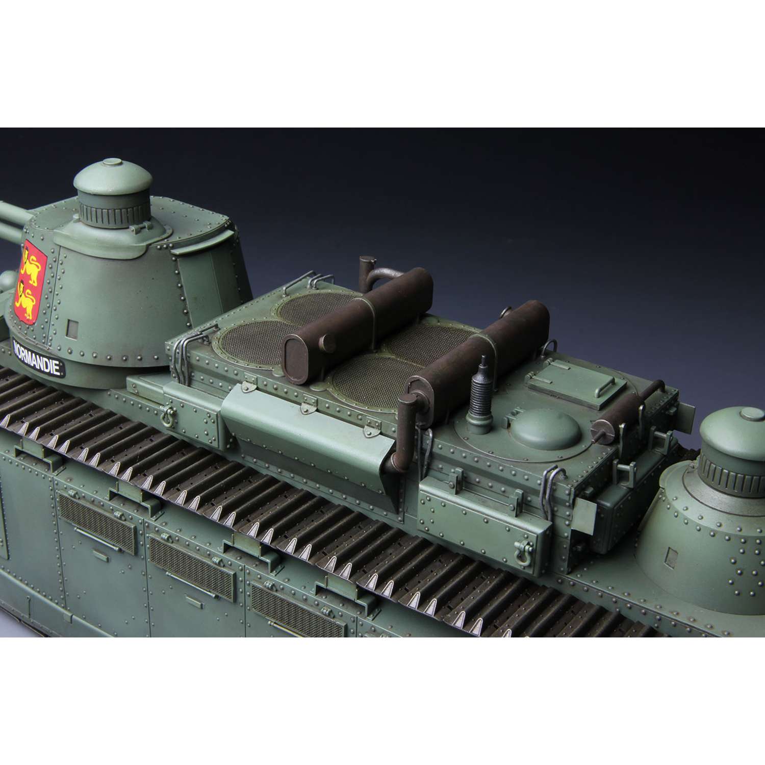 Сборная модель MENG TS-009 танк Char 2C 1/35 20311056852 - фото 7