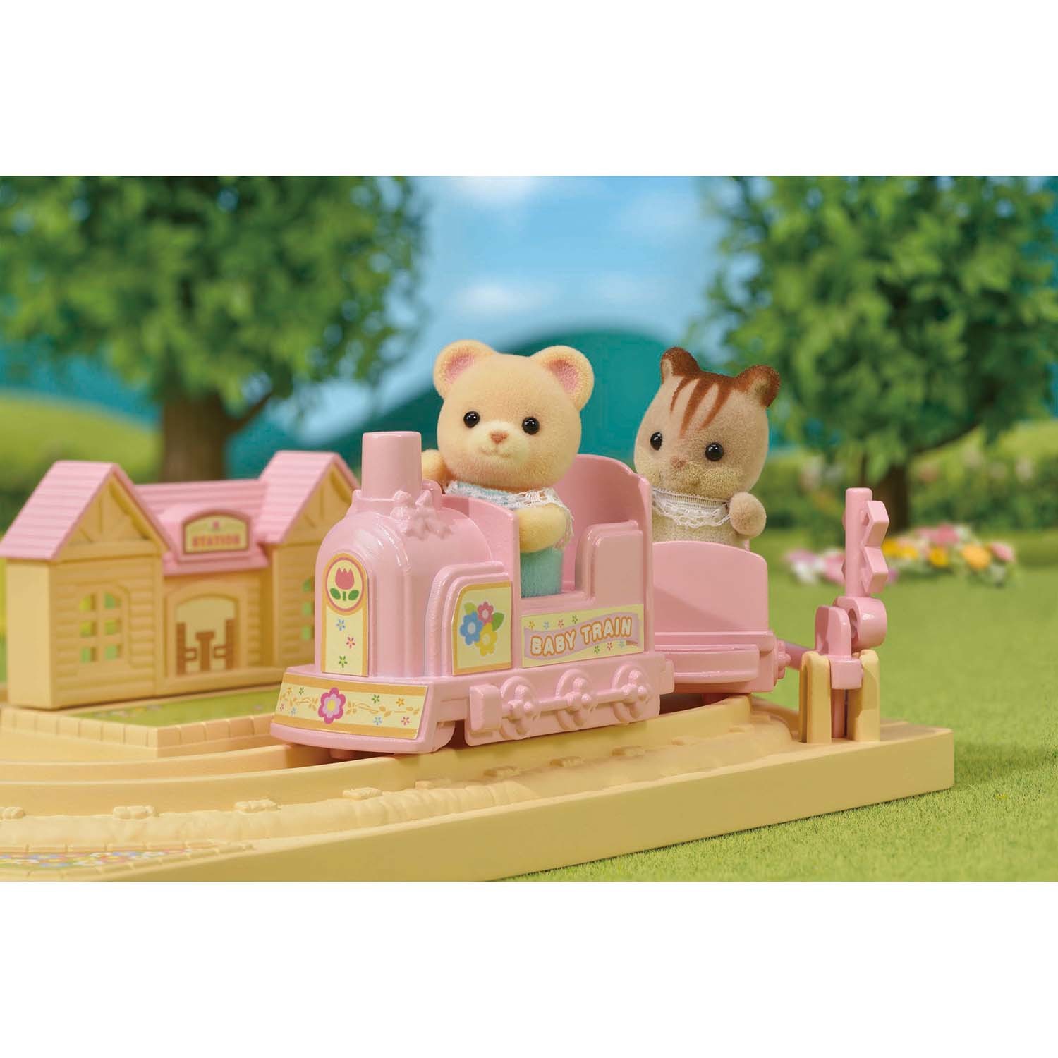 Игровой набор Sylvanian Families Паровозик - фото 12