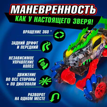 Монстр-трак РУ 1TOY Динозавр 1:16