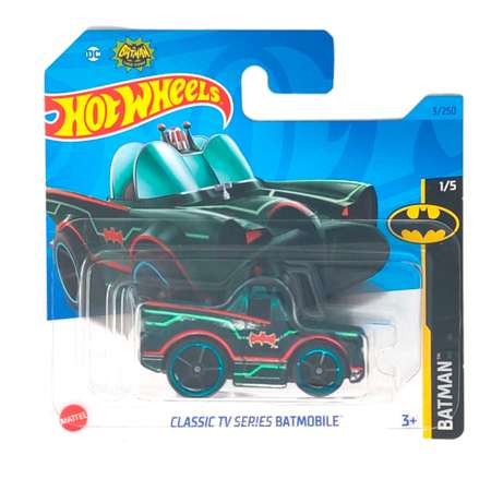 Игрушечная машинка Hot Wheels classic tv series batmobile