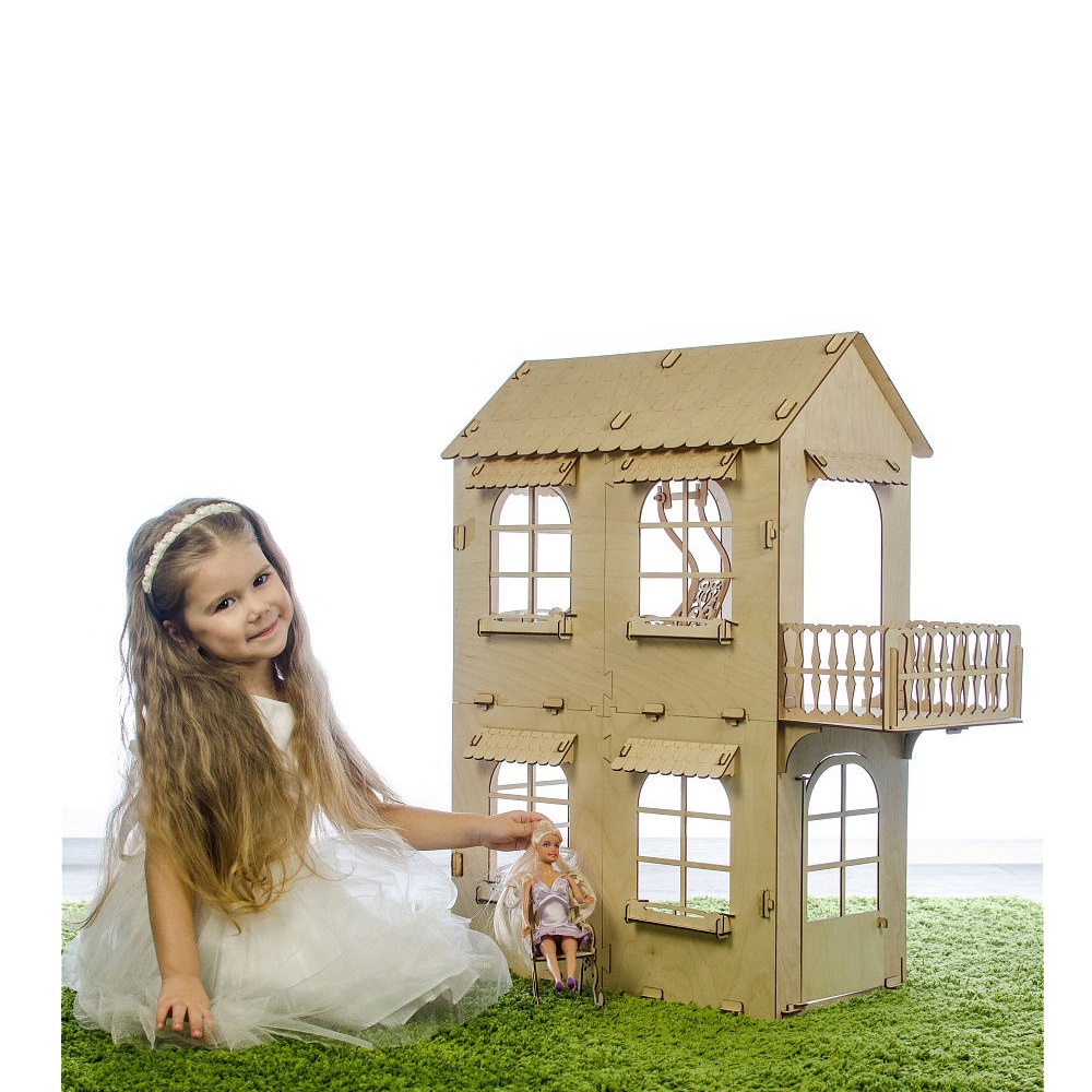 Кукольный домик Теремок для Барби КД-5 207 - фото 5