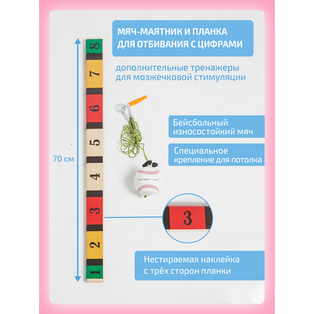 Комплект Макси Нейротренажеры.рф Доска Бильгоу + 12 предметов