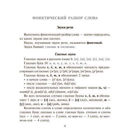 Книга ИД Литера Все виды разбора по русскому языку 5-9 кл.