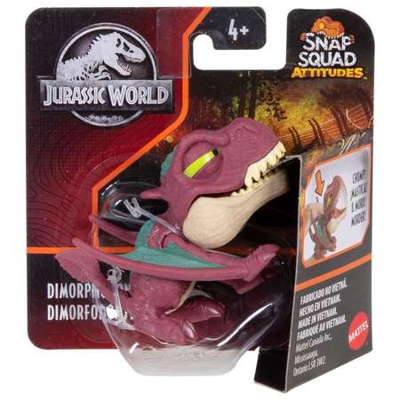 Фигурка Jurassic World Сбежавшие динозаврики Snap Squad Диморфодон HBX50
