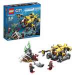 Конструктор LEGO City Deep Sea Explorers Глубоководная подводная лодка (60092)