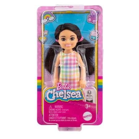 Кукла Mattel Barbie Челси в клетчатом платье