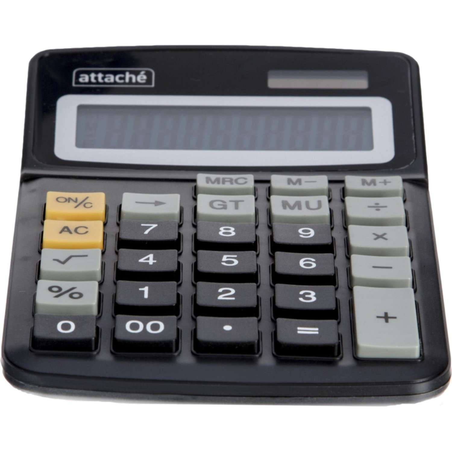 Калькулятор Attache настольный компактный 10ти разрядный черный 1 шт - фото 4