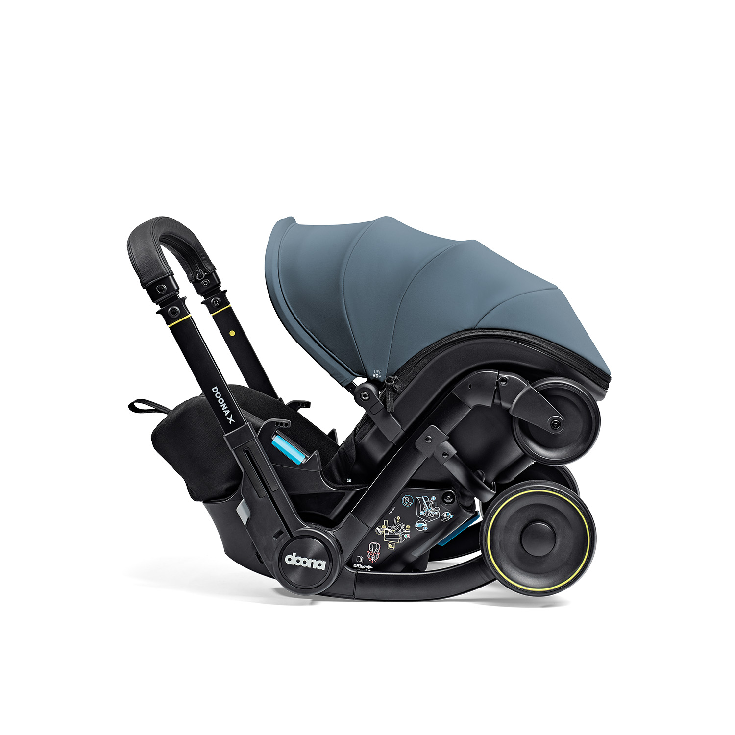 Автокресло Doona X Ocean Blue Isofix 0 (0 -13 кг) - фото 19