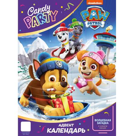 Набор подарочный Paw Patrol Календарь 55г с 3лет