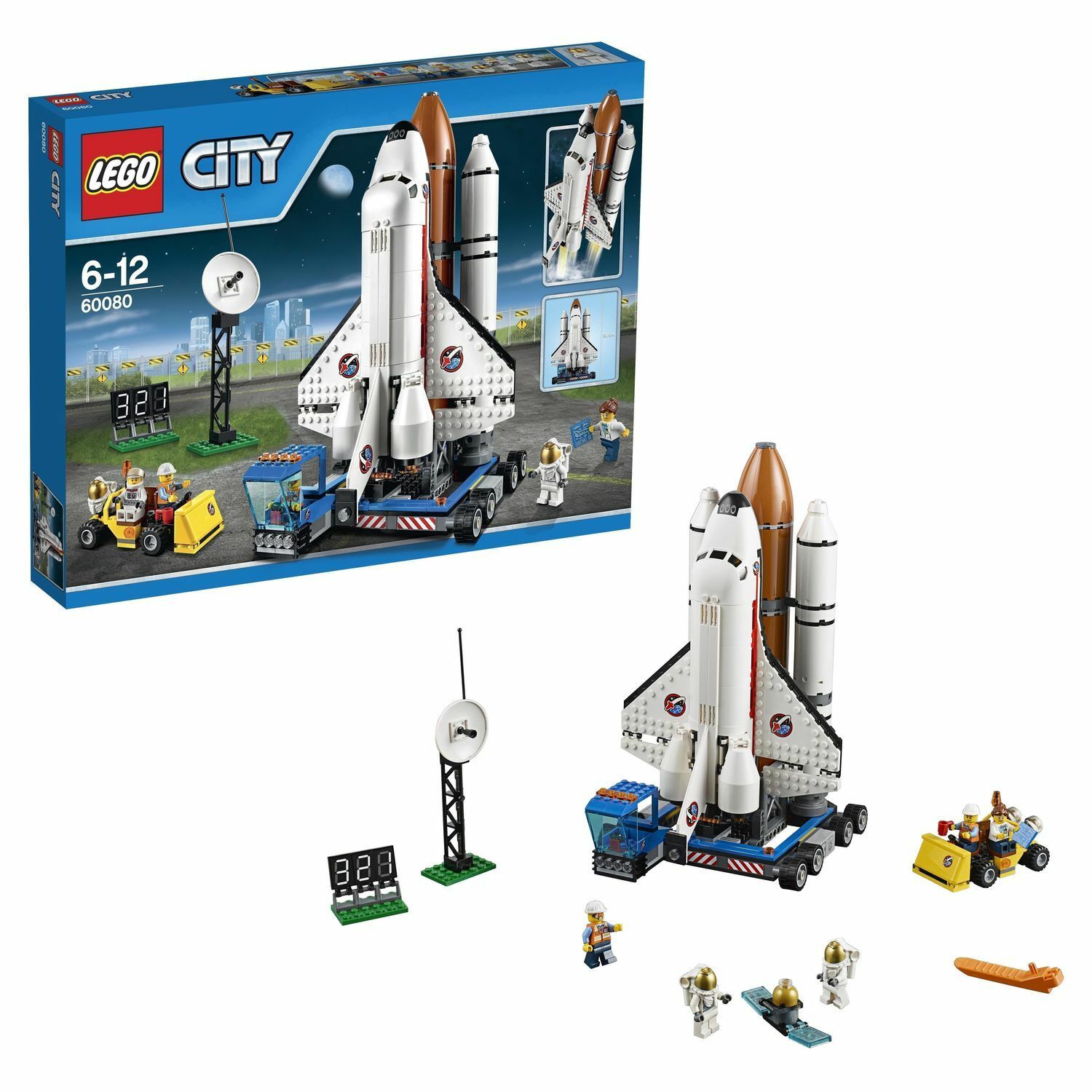 Конструктор LEGO City Space Port Космодром (60080)