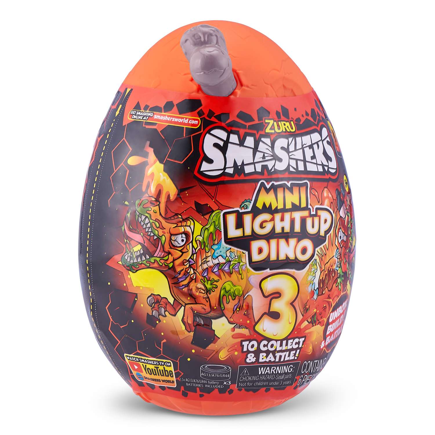Набор игровой Smashers Огненное яйцо маленькое 7473SQ1 7473SQ1 - фото 9