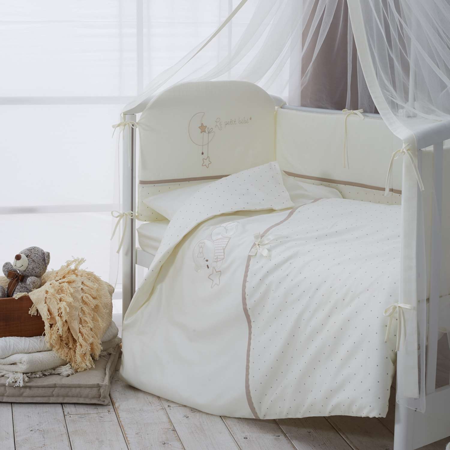 Комплект постельного белья Perina LE PETIT BEBE для детей, 6 предметов - фото 3