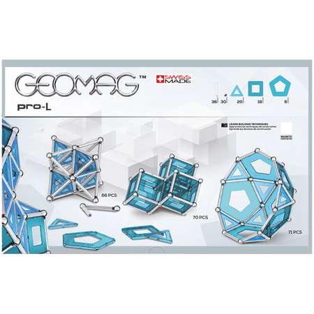 Конструктор магнитный GEOMAG Pro-L 110 деталей