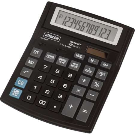 Калькулятор Attache настольный полноразмерный 11 разрядный 1 шт