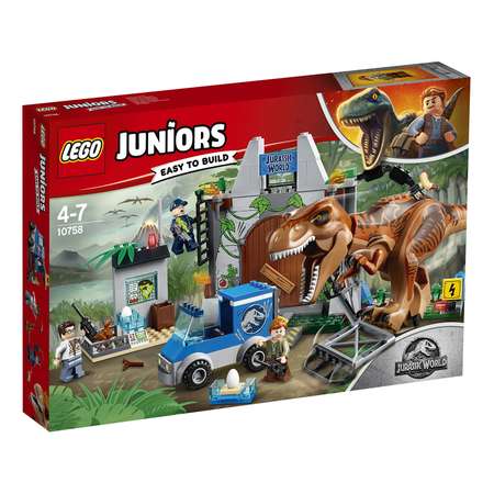 Конструктор LEGO Juniors Побег Ти-Рекса 10758