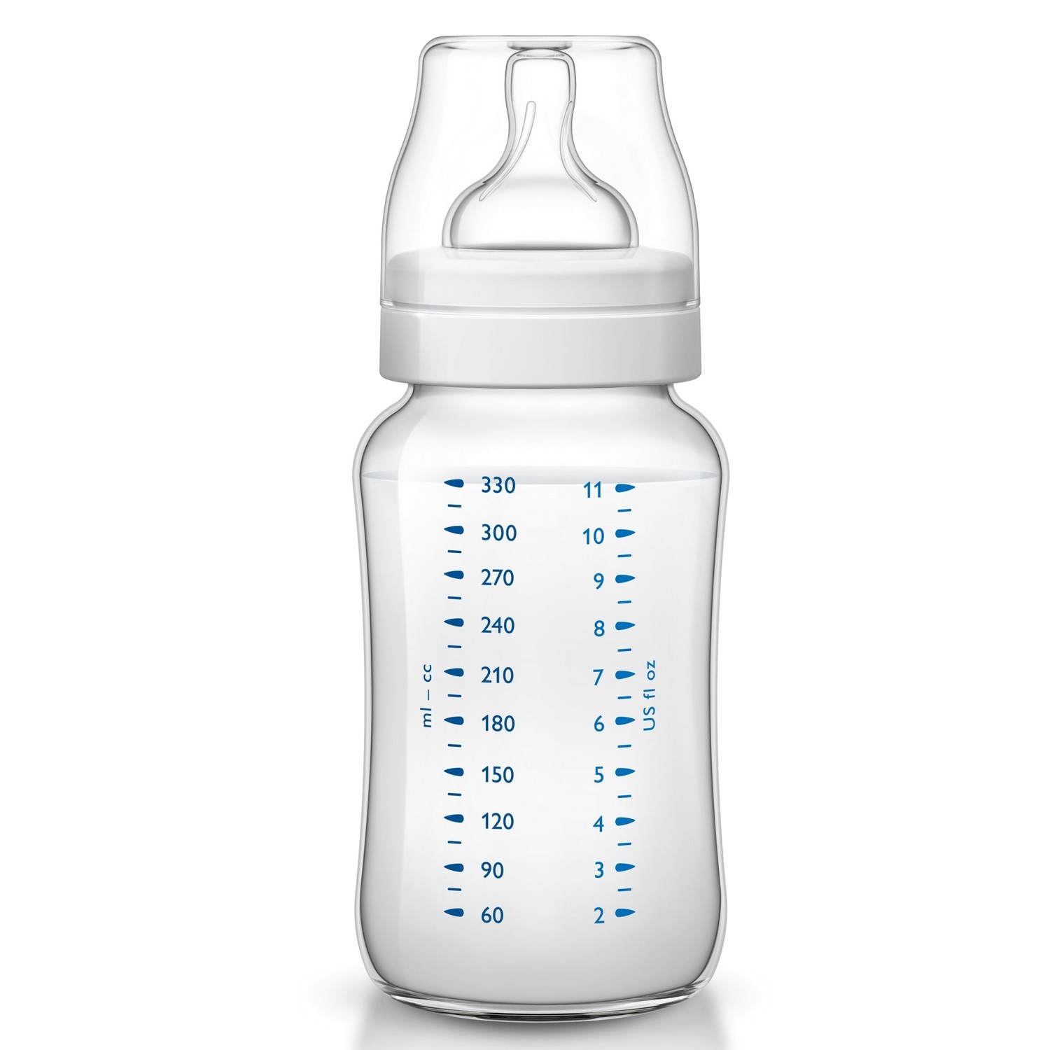 Бутылочка Philips Avent Classic+ 3 мес+ 330 мл SCF566/17 - фото 2