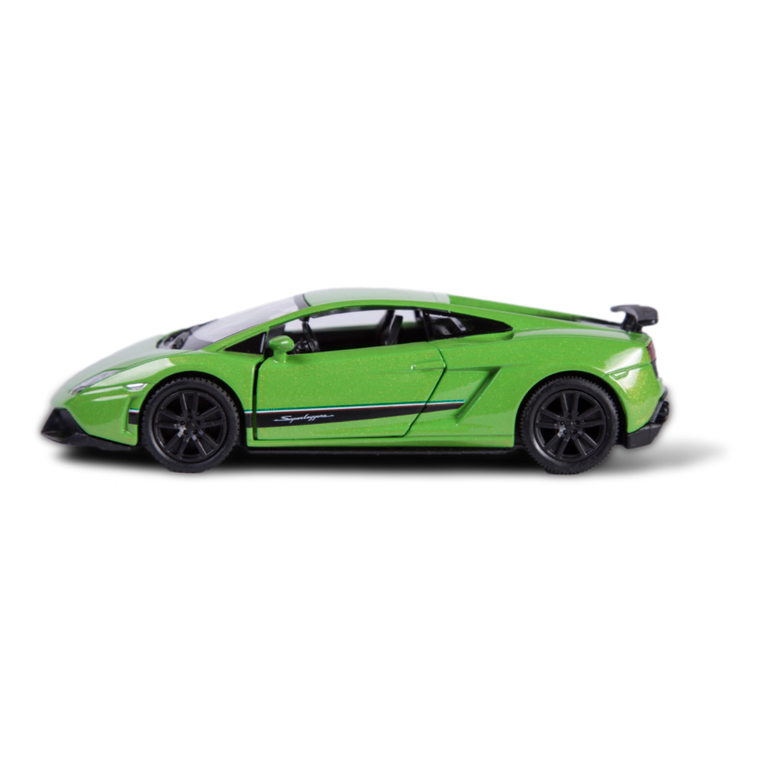 Автомобиль Mobicaro Lamborghini Gallardo 1:32 без механизмов зеленый 544998 - фото 4