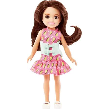 Кукла Mattel Barbie Челси в розовом платье