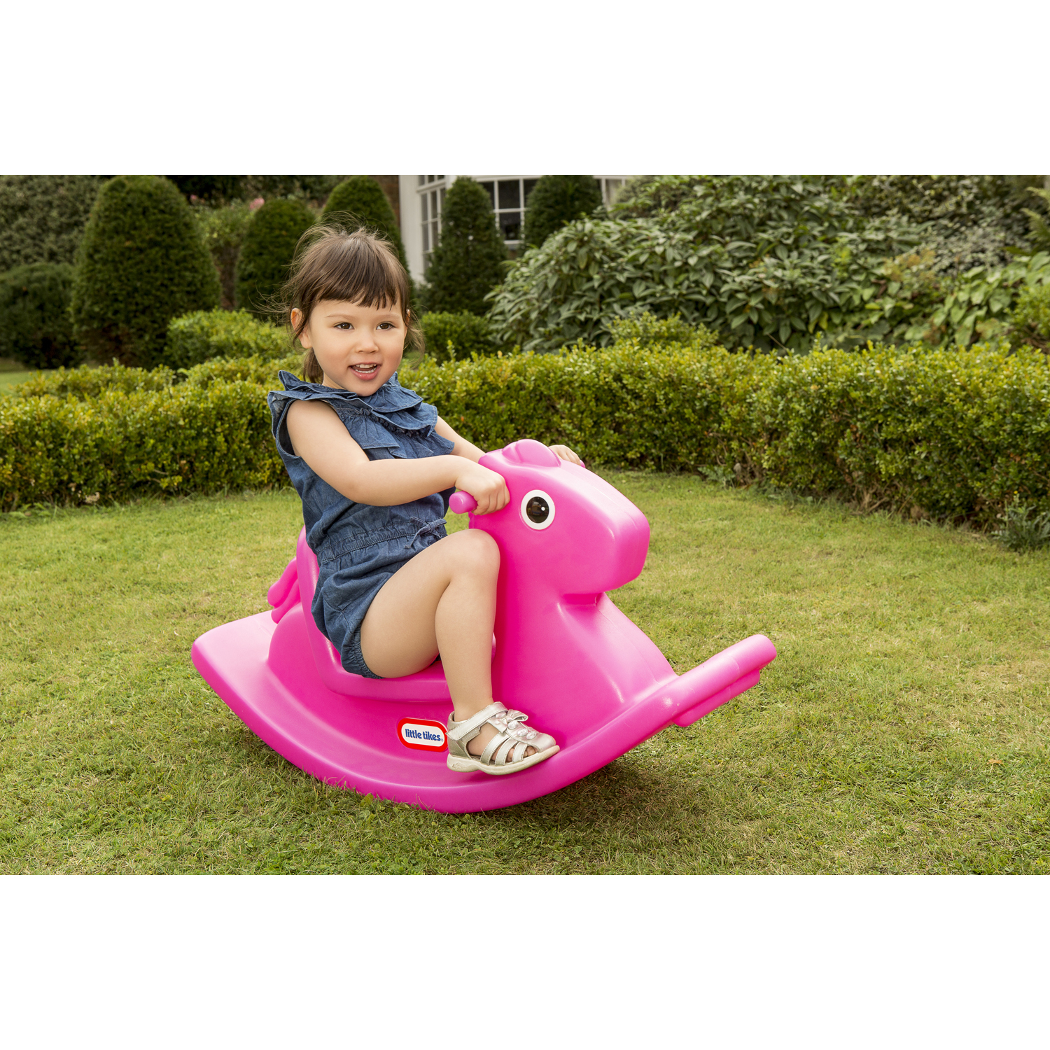 Качалка Little Tikes Лошадка Розовая 400G00060 - фото 3