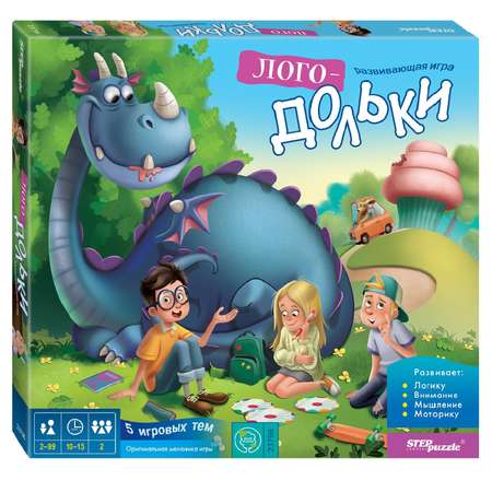 Игра развивающая Step Puzzle Логодольки 89816