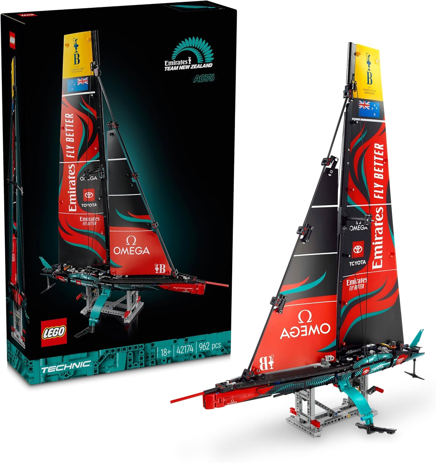 LEGO Technic Emirates Team New Zealand AC75